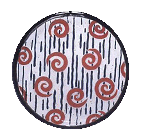 Spiral Strings, Ceramic Platters, Chargers
